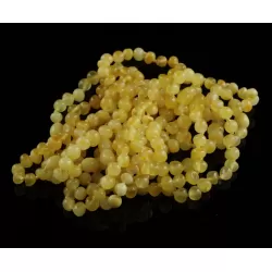 10 Butter BAROQUE Baltic amber adult bracelets 19cm