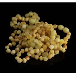 10 Raw BAROQUE Baltic amber teething bracelets 14cm