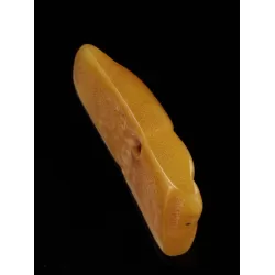 Polished Genuine Baltic amber 15g Stone w Hole