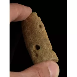 Raw Rough Genuine Baltic amber 8g Stone w Hole