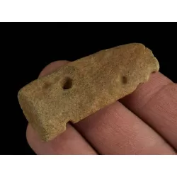 Raw Rough Genuine Baltic amber 8g Stone w Hole
