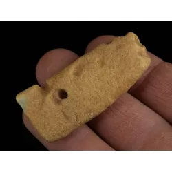 Raw Rough Genuine Baltic amber 8g Stone w Hole