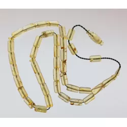 Islamic 33 BARREL Prayer BALTIC AMBER Beads Muslim Rosary