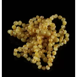 10 Butter BAROQUE Baltic amber teething bracelets 14cm