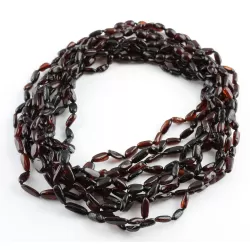 10 Cherry BEANS Baltic amber adult wholesale necklaces 45cm