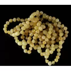 10 Butter BAROQUE Baltic amber teething bracelets 14cm