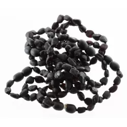 10 Raw Cherry BEANS Baltic amber teething Baby bracelets 14cm