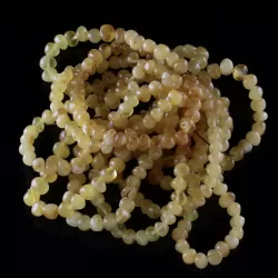 10 BAROQUE Baltic amber adult stretcy bracelets 21cm