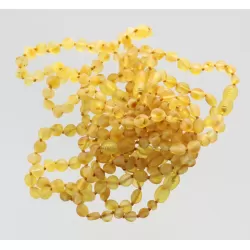 10 Raw Olives Baltic Amber Bracelets 19cm