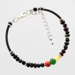 Baltic Amber Bangle Bracelet for Adults