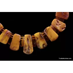 Exclusive vintage pieces Baltic amber choker 60cm