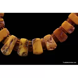 Exclusive vintage pieces Baltic amber choker 60cm