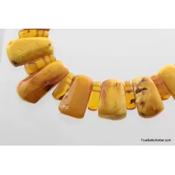 Exclusive vintage pieces Baltic amber choker 60cm