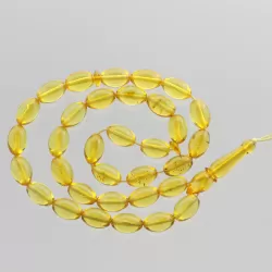 Islamic 33 Baltic amber Prayer OLIVE beads