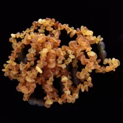 10 Raw CHIPS Baltic amber teething bracelets 14cm