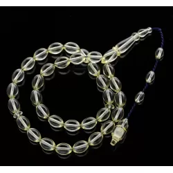 Islamic 33 Prayer OLIVE Baltic amber beads rosary