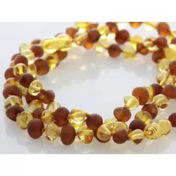Multi Baltic Amber Bracelets Anklets 25cm