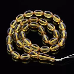 Islamic 33 Baltic amber Prayer OLIVE beads