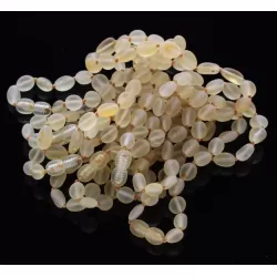10 Raw Lemon BEANS Baltic amber adult bracelets 19cm