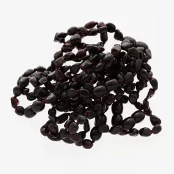 10 Cherry BEANS Baltic amber teething Baby bracelets 16cm