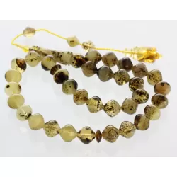 Islamic 33 Drops Baltic amber Prayer beads