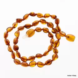 Baltic Amber Teething Necklace for Baby
