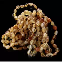 10 Mix BEANS Baltic amber teething Baby bracelets 14cm