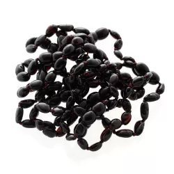 10 Cherry BEANS Baltic amber teething Baby bracelets 14cm