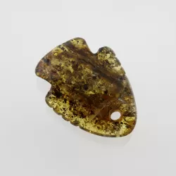Baltic Amber figurine FISH Pendant Charm