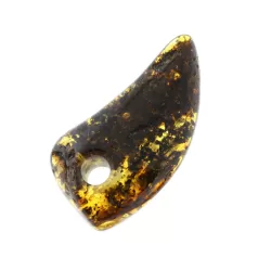 Natural Baltic Amber Hole Pendant