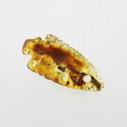 Baltic Amber figurine FISH Pendant Charm