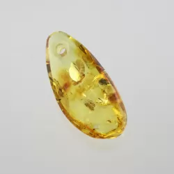 Natural Baltic Amber Hole Pendant