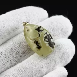Unique Color DROP Baltic Amber Pendant