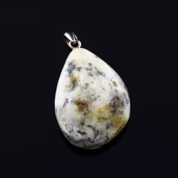 Unique Color DROP Baltic Amber Pendant
