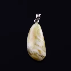 Unique Color DROP Baltic Amber Pendant
