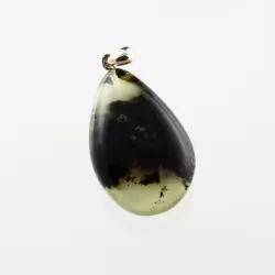 Unique Color DROP Baltic Amber Pendant