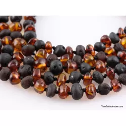 Healing Baby Baltic Amber Teething Necklace
