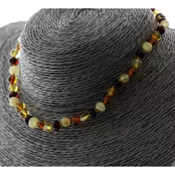 Multi4 Baltic Amber Teething Necklace For Babies