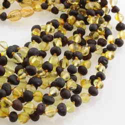 Healing Baby Baltic Amber Teething Necklace