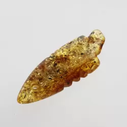 Baltic Amber figurine FISH Pendant Charm