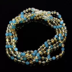 5 Lemon Gems Baltic Amber teething necklaces 33cm