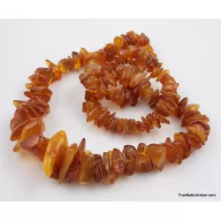 Large Vintage Baltic amber necklace 28in