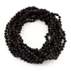 10 Raw Cherry BAROQUE Baltic amber teething necklaces 33cm