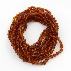 10 Honey BAROQUE Baltic amber teething necklaces 32cm