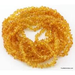 Wholesale Baby teething Baltic amber honey bead necklaces
