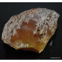 Massive genuine Baltic amber fossil stone 125g