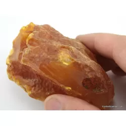 Massive genuine Baltic amber fossil stone 157g