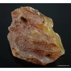 Massive genuine Baltic amber fossil stone 157g