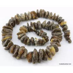 Large HEALING Baltic amber beads necklace