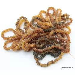 26 Raw NUGGETS Baltic amber adult strech bracelets